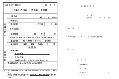 提出書類